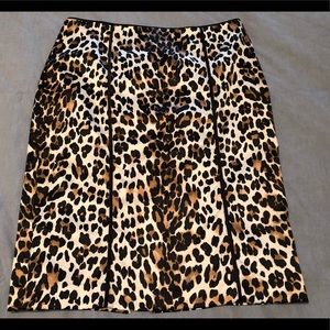 Leopard skirt